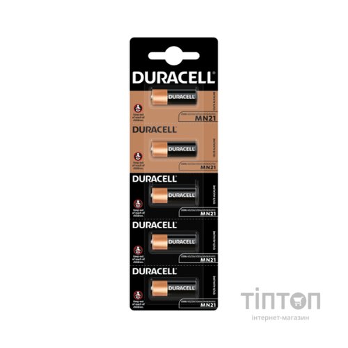Батарейка Duracell MN21 / A23 12V * 5 (5008183)