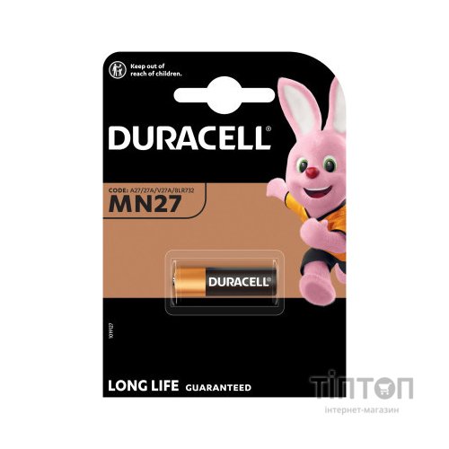 Батарейка Duracell MN27 * 1 (81421921)