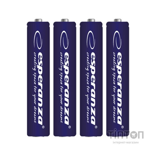 Батарейка Esperanza AAA LR03 Alkaline * 4 (EZB102)