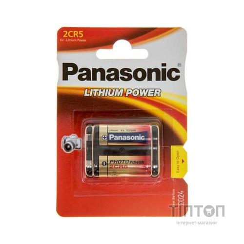 Батарейка Panasonic 2CR-5L BLI 1 LITHIUM