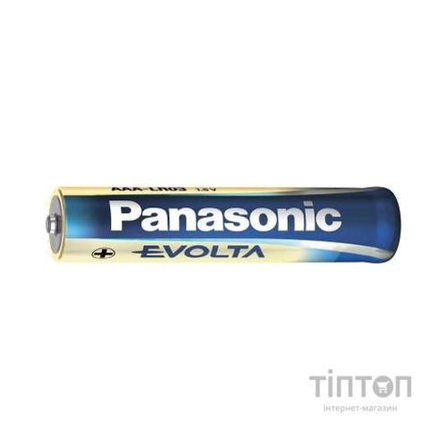 Батарейка Panasonic AAA LR03 Evolta * 6(4+2) (LR03EGE/6B2F)