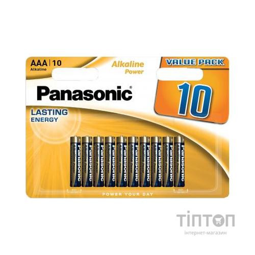 Батарейка Panasonic ALKALINE POWER AAA BLI 10