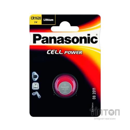 Батарейка Panasonic CR 1620 BLI 1 LITHIUM