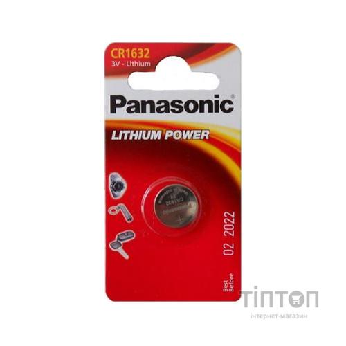 Батарейка Panasonic CR 1632 BLI 1 LITHIUM
