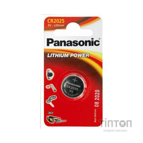 Батарейка Panasonic CR 2016 BLI 1 LITHIUM