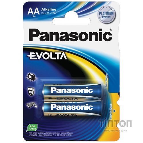 Батарейка Panasonic Evolta AA/LR06 BL 2 шт