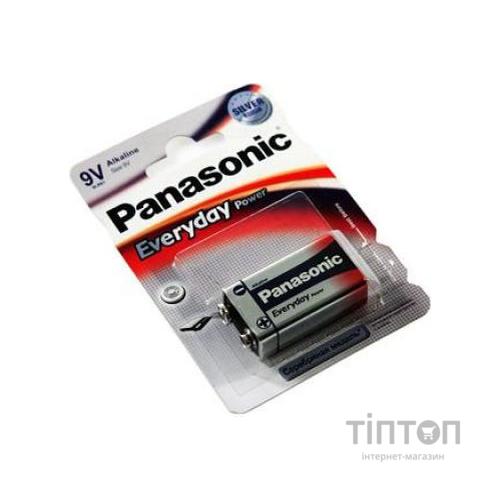 Батарейка Panasonic Крона 6LR61 Everyday Power * 1 (6LR61REE/1B)