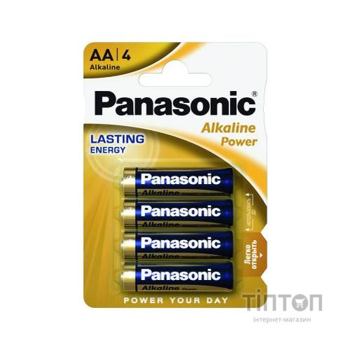 Батарейка PANASONIC LR06 PANASONIC Alkaline Power * 4 (LR6REB/4BPU)