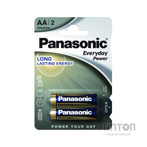 Батарейка PANASONIC LR06 PANASONIC Everyday Power * 2 (LR6REE/2BR)
