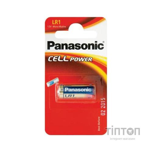 Батарейка Panasonic LR1 * 1 Alkaline (LR1L/1BE)