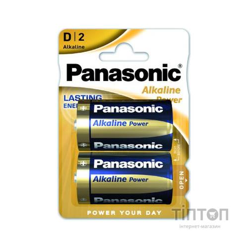 Батарейка PANASONIC LR20 PANASONIC Alkaline Power * 2 (LR20REB/2BP)