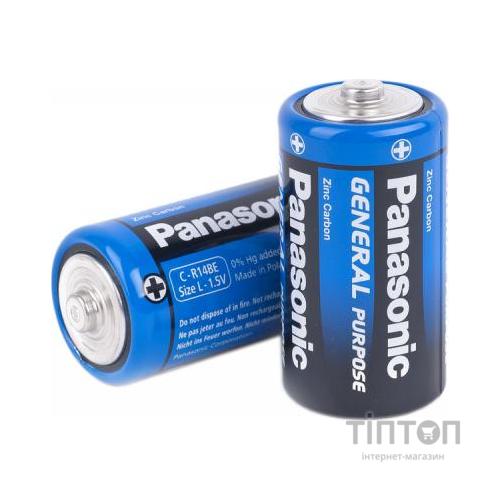 Батарейка PANASONIC R14 PANASONIC * 2 (R14BER/2P)