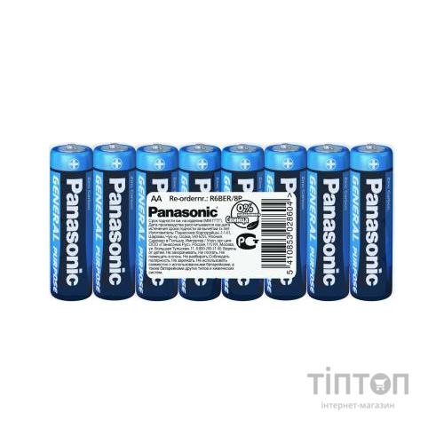 Батарейка PANASONIC R6 PANASONIC Special * 8 (R6BER/8P)
