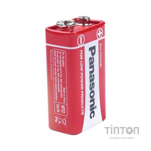 Батарейка Panasonic Red Zink 6F22 1 шт