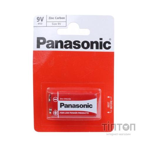 Батарейка Panasonic Red Zink 6F22 1 шт
