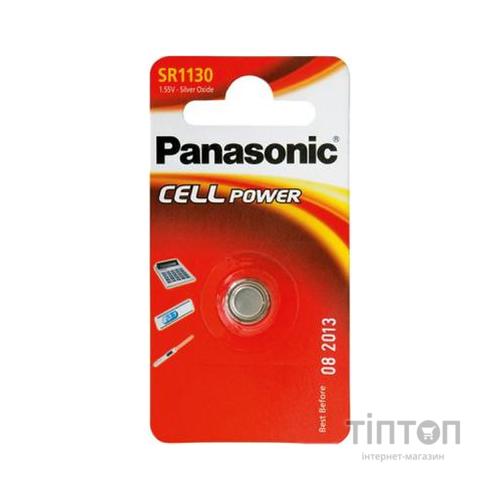 Батарейка Panasonic SR1130 * 1 Silver Oxide (SR-1130EL/1B)