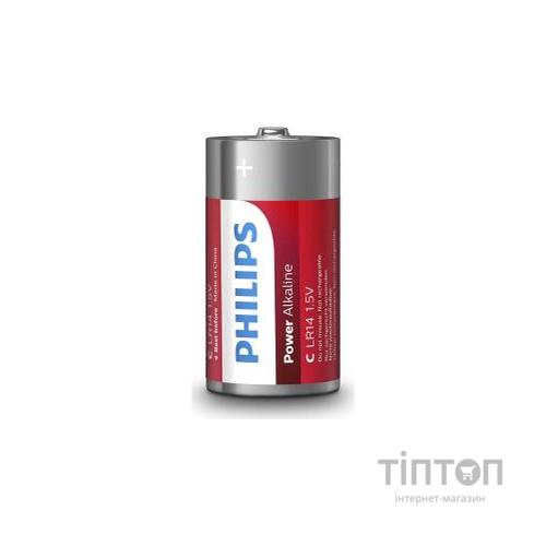 Батарейка Philips C LR14 Power Alkaline * 2 (LR14P2B/10)