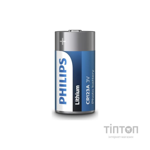 Батарейка Philips CR 123A Lithium 3V *1 (CR123A/01B)