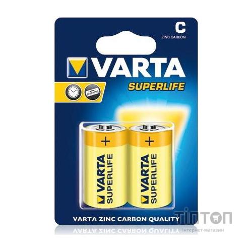 Батарейка Varta C Superlife 2шт.