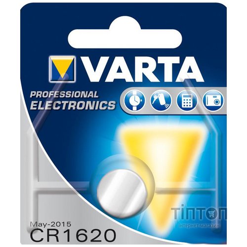 Батарейка Varta CR 1620 70 mAh 1 шт.
