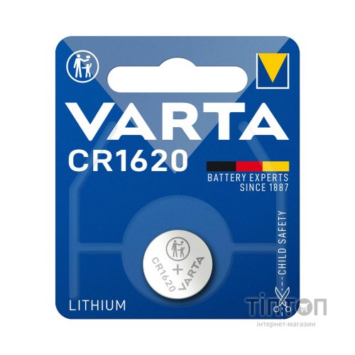 Батарейка Varta CR1620 Lithium (6620101401)