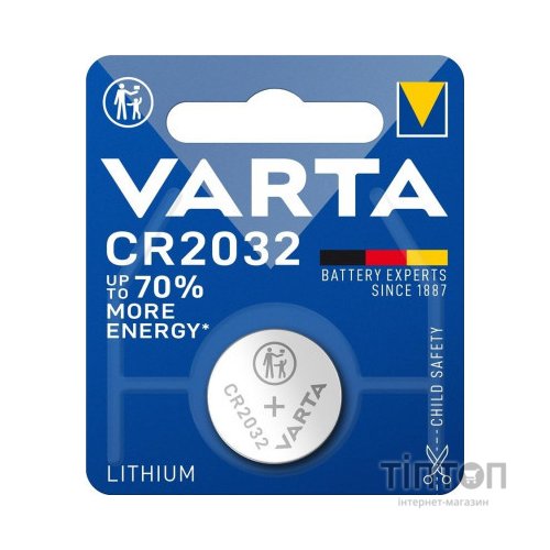 Батарейка Varta CR2032 Lithium (06032101401)