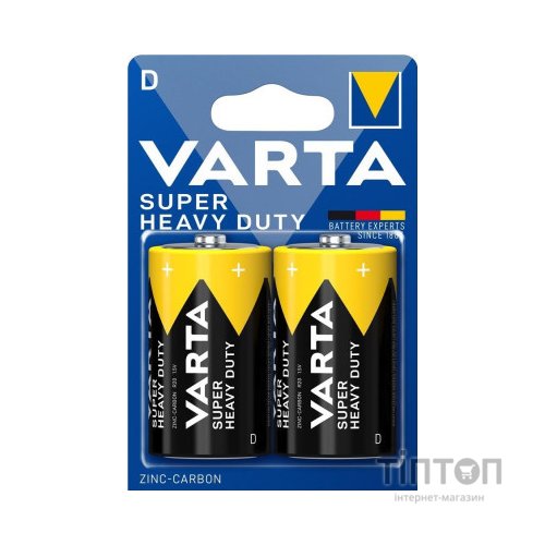 Батарейка Varta D Suprelife * 2 (02020101412)