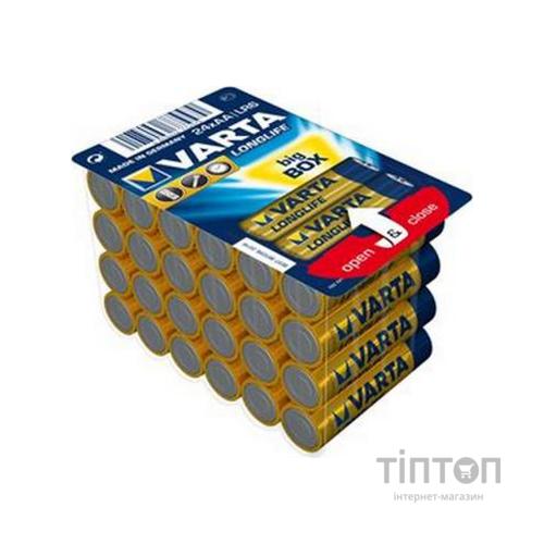 Батарейка Varta LONGLIFE ALKALINE * 24 box (4106301124)