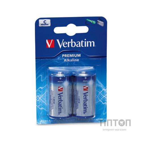 Батарейка Verbatim C alcaline * 2 (49922)