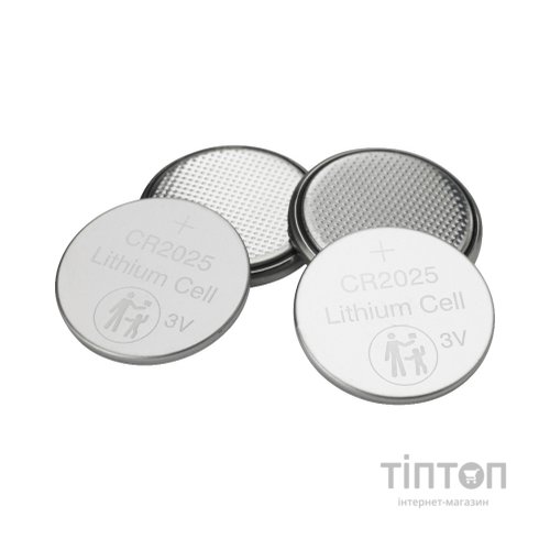 Батарейка Verbatim CR 2025 Lithium 3V * 4 (49532)
