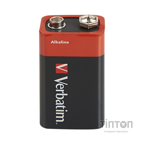 Батарейка Verbatim Крона Alcaline 9V * 1 (49924)