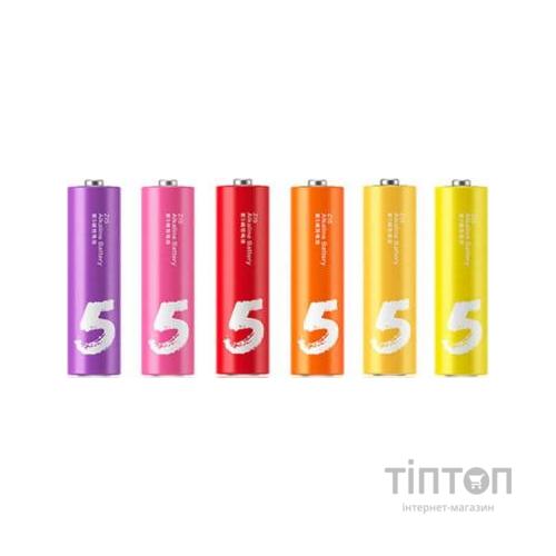 Батарейка ZMI ZI5 Rainbow AA batteries * 24 (AA524)