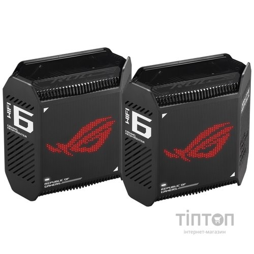 Точка доступу Wi-Fi ASUS GT6 Black 2PK (GT6(B-2-PK))