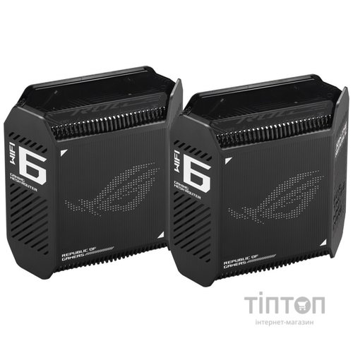 Точка доступу Wi-Fi ASUS GT6 Black 2PK (GT6(B-2-PK))