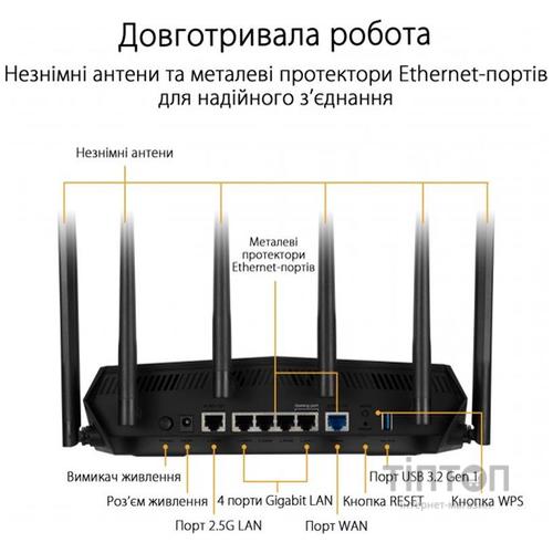 Маршрутизатор ASUS TUF-AX6000