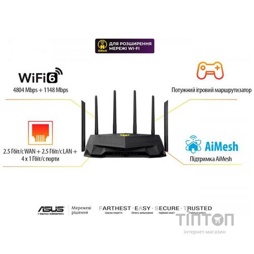Маршрутизатор ASUS TUF-AX6000