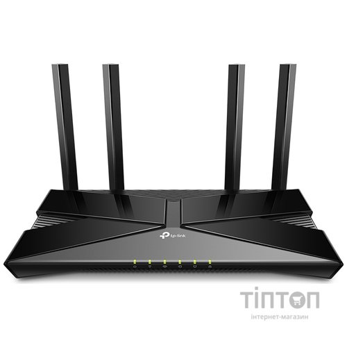 Безпровідний маршрутизатор TP-Link Archer AX1500 (AX1500, Wi-Fi 6, 1хGE WAN, 4хGE LAN, MU-MIMO, Beamforming)