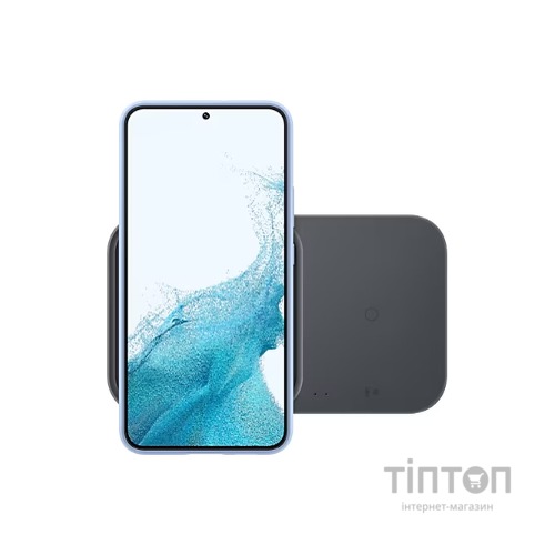 Зарядний пристрій Samsung Duo 15W Grey (EP-P5400BBEGEU)
