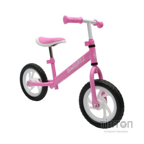 Біговел Bimbo Bike 12`, рожево-білий (75901-IS)