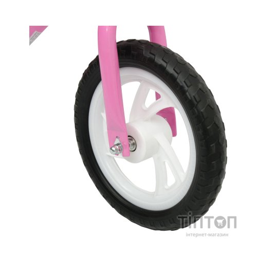 Біговел Bimbo Bike 12`, рожево-білий (75901-IS)