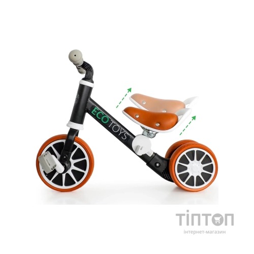 Біговел Ecotoys Велосипед 2 в 1 Energy black (LC-V1307 BLACK)