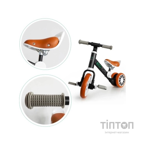 Біговел Ecotoys Велосипед 2 в 1 Energy black (LC-V1307 BLACK)