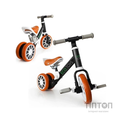 Біговел Ecotoys Велосипед 2 в 1 Energy black (LC-V1307 BLACK)