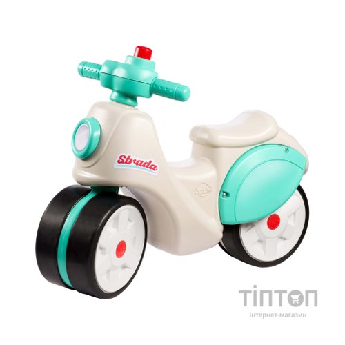 Біговел Falk із безшумними колесами Strada біло-бірюзовий (3016200801191)