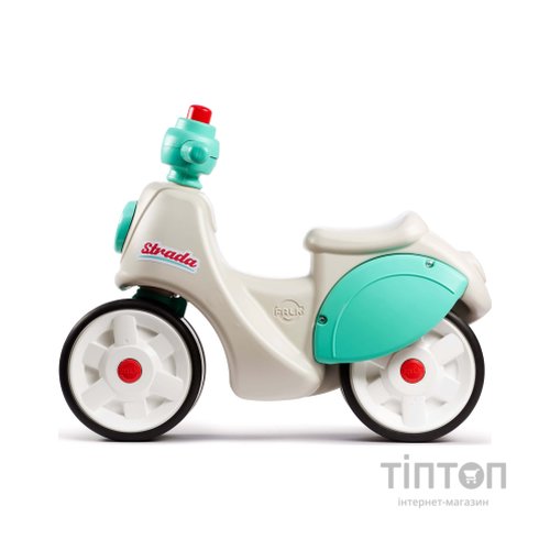 Біговел Falk із безшумними колесами Strada біло-бірюзовий (3016200801191)