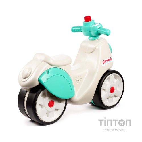 Біговел Falk із безшумними колесами Strada біло-бірюзовий (3016200801191)