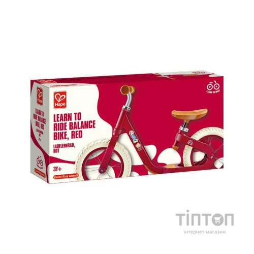 Біговел Hape червоний (E1099)