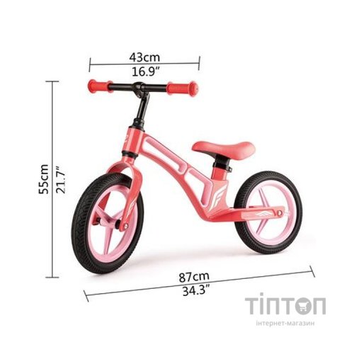 Біговел Hape Нове дослідження рожевий (E8653)