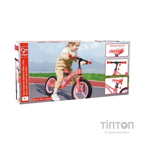 Біговел Hape Нове дослідження рожевий (E8653)