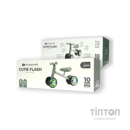 Біговел Kinderkraft Cutie Flash Green (KRCUFL00GRE0000) (5902533927975)